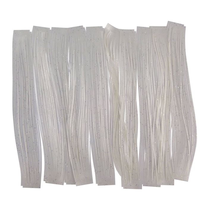 Artizan 22 Strand Silicon Skirting, Metallic Pearl, Qty 20