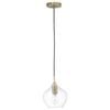 Verve Design Small Cosmo Clear Glass Light Pendant