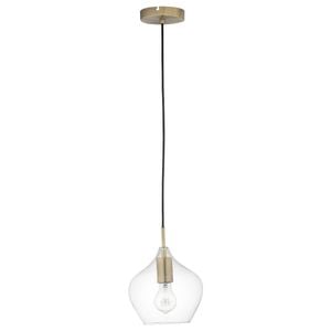 Verve Design Small Cosmo Clear Glass Light Pendant