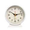 Catzon Analog Alarm Clock With Light Slient Battery Operated-white