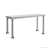Single Tier 400mm Deep Workbench Overshelf 450mm High WBO1-1500-400