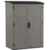 Suncast 1340 x 820 x 1810m Black Resin Vertical Shed