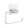 Naleon Clear Adhesive Works Toilet Roll Holder
