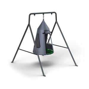 TitanFlex Swing Set with Saucer Tent Swing