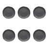 6PK Ecology Ottawa Stoneware Side Plate Tableware 21cm - Stone