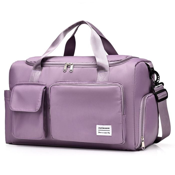 Travel Duffle Bag With Shoe Compartment