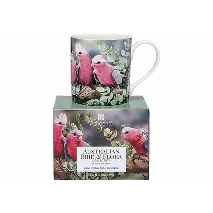 Ashdene Australian Bird & Flora - Galah & Eucalyptus City Mug