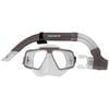 2pc Mirage Quest Snorkelling/Swimming Mask & Snorkels Set Grey