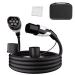 Advwin Type 2 EV Charging Cable 22kW 32A Electric Car Charger Portable 5M