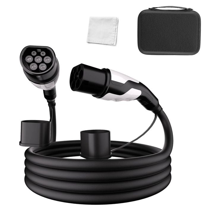 Advwin Type 2 EV Charging Cable 22kW 32A Electric Car Charger Portable 5M