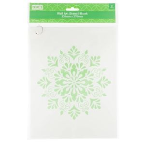 Crafted Wall Shapes Stencil Book