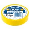 DETA 20m 18mm Yellow Insulation PVC Tape