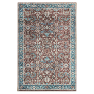 Fab Habitat 120x180cm Imna Traditional Machine Washable Rug