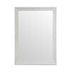 Elegant Collections White Small Mirror – French Provincial
