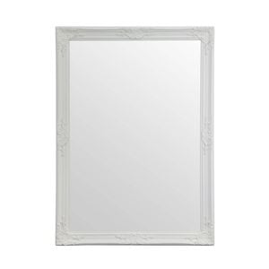 Elegant Collections White Small Mirror – French Provincial