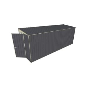 Build-a-Shed 1.5 x 5.2 x 2m Skillion Shed without Side Doors - Grey