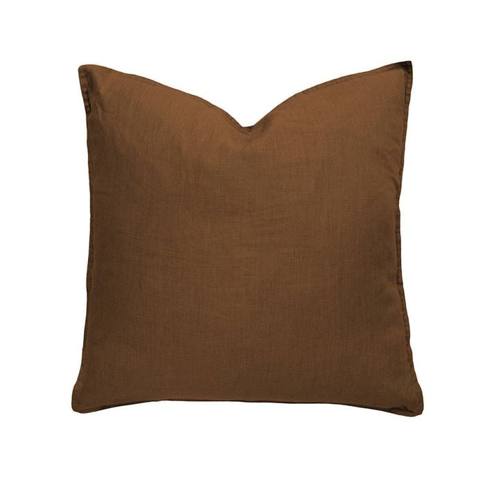 Bambury Linen Square Cushion - Hazel