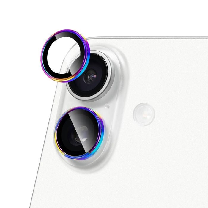 Metal Camera Lens Glass Individual Eagle Protector Cover - For Apple iPhone 17 (Multicolor)