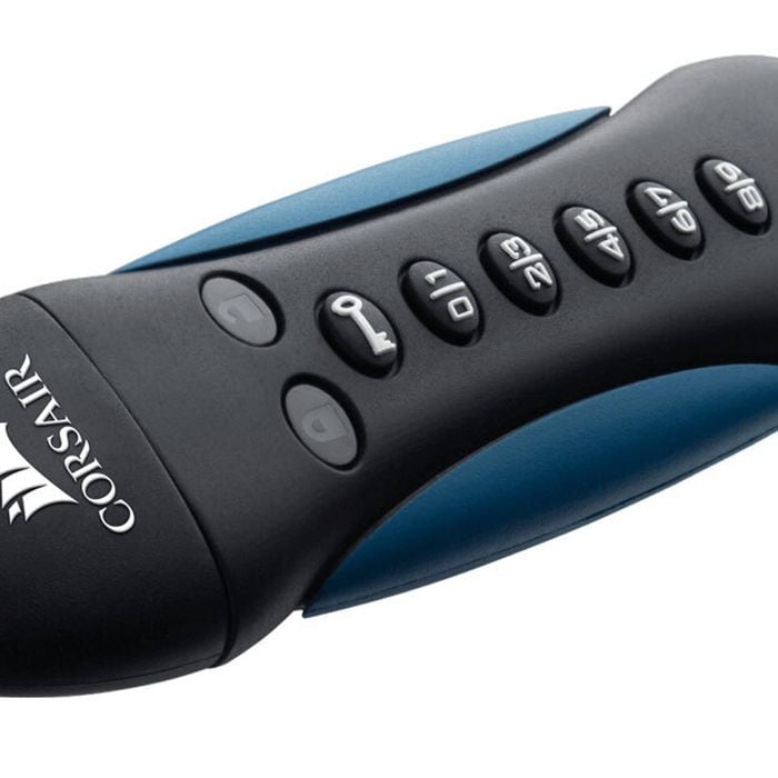 Corsair Padlock 3 64GB Secure USB 3.0 Flash Drive with Keypad - Secure 256-bit Hardware AES Encryption