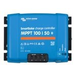 Victron 12/24V 50A SmartSolar MPPT 100/50 Bluetooth Solar Charge Controller - Off-Grid | IP43 | DC