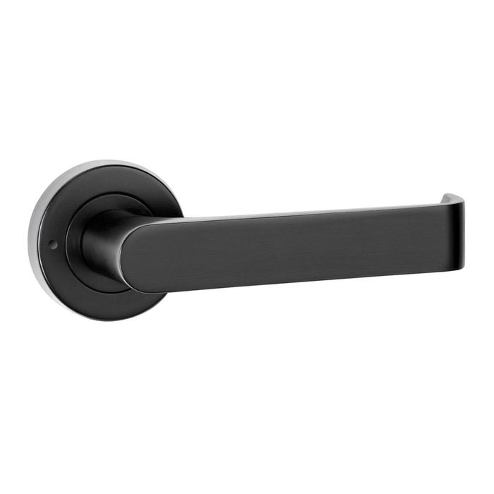 Lemaar Black Capri Privacy Door Handle DDA