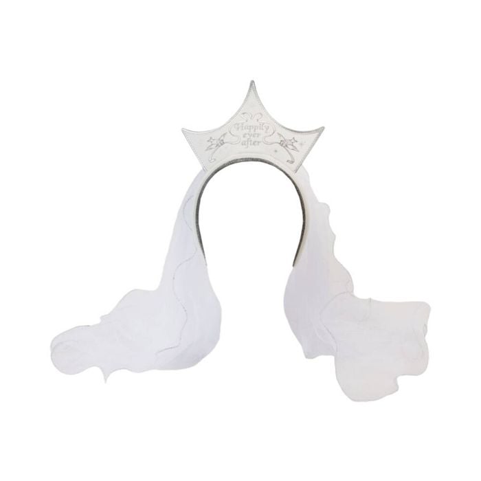 Cinderella 1950 Happily Ever After Headband 10.5x8.5in One-Size White 3y+