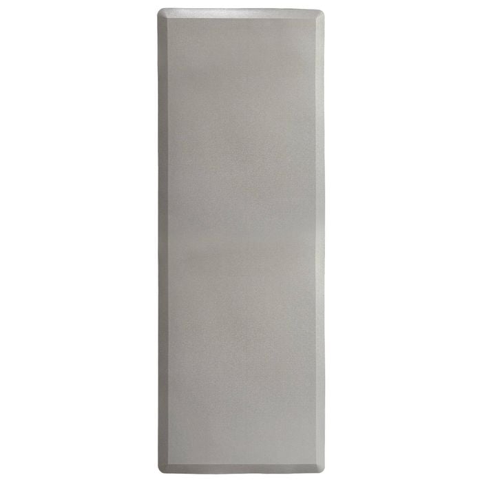 Anti Fatigue Mat 44 x 120cm Silver Bevel