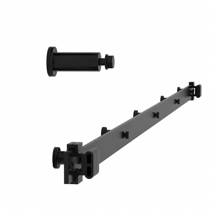 Rolltrak 45mm Black Barn Door Spacer Kit 