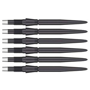 2x 3pc Target Swiss Storm Dart Point Replacement Spare Tip 35mm Black