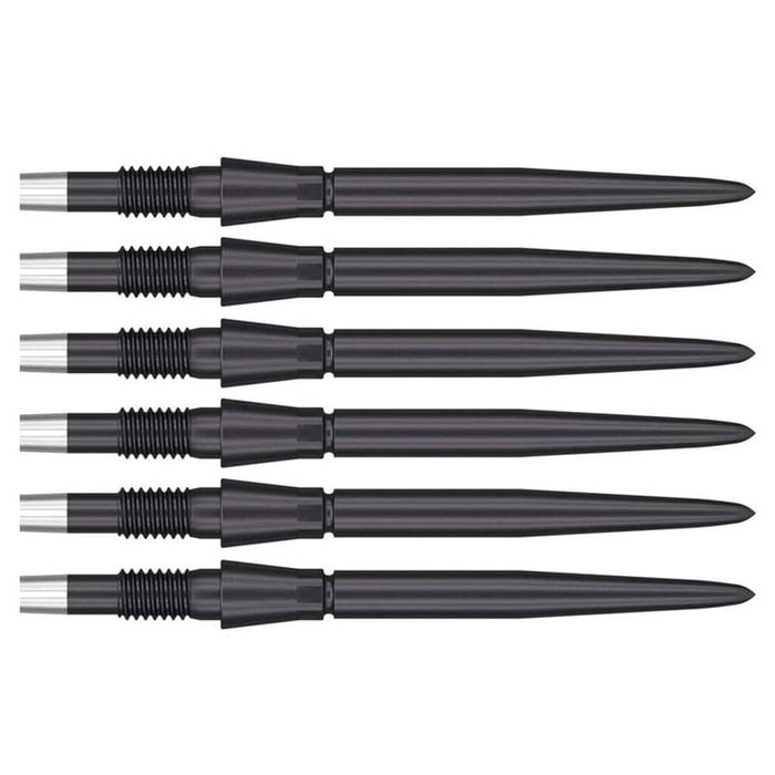 2x 3pc Target Swiss Storm Dart Point Replacement Spare Tip 35mm Black