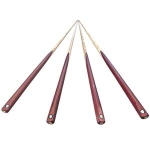 Ats 1pc 57 Inch Purple Heart Wood Butt Ash Shaft - 4 Pack