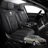 Australian Goose Edition Front Seat Covers for Toyota Yaris 2020 - Current - Suede, Universal Fit - Black