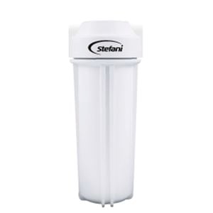 Stefani 10-Inch Water Filter Housing – ¾" BSP Connections.