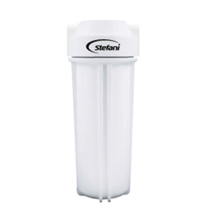 Stefani 10-Inch Water Filter Housing – ¾" BSP Connections.