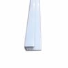 Slimline 9.5mm x 2.4m White Capping