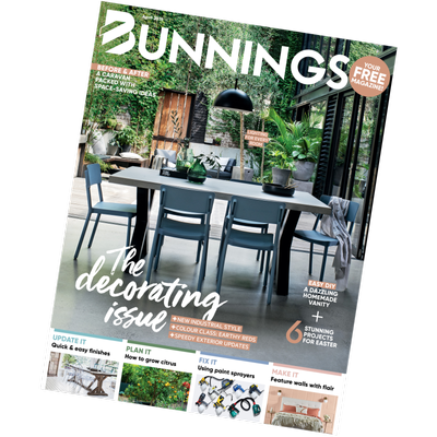 Bunnings Magazine cover