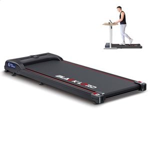BLACK LORD Treadmill Electric Walking Pad 38cm Black