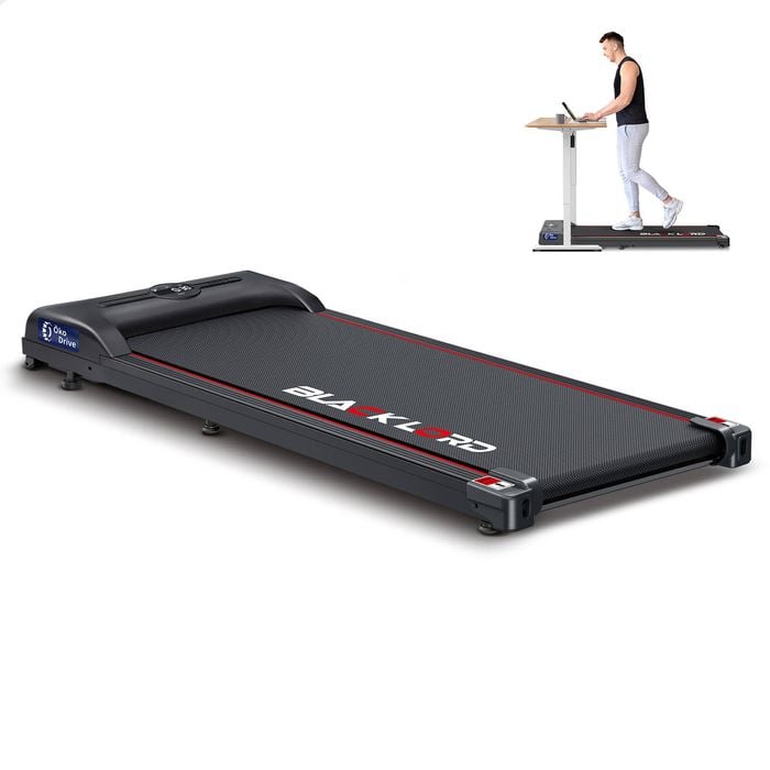 BLACK LORD Treadmill Electric Walking Pad 38cm Black
