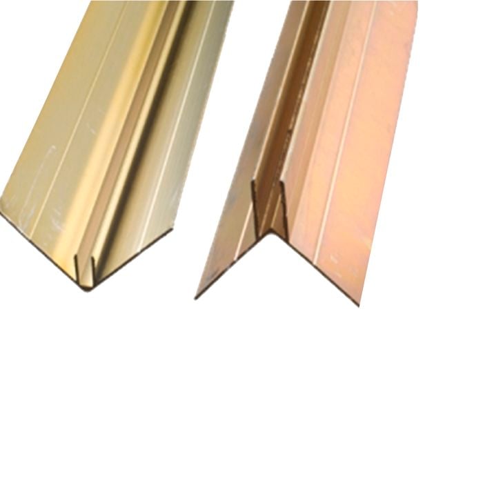 Brutus 75 x 64 x 3000mm Aluminium Snap Fit Corner Extrusion - 2 Pack