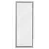 Polar     View 600 x 1545mm Silver Grey Frosted Glass Fixed Panel Double Glazed Window