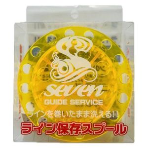Seven Guide Service Maintenance Fishing Line Spool Yellow
