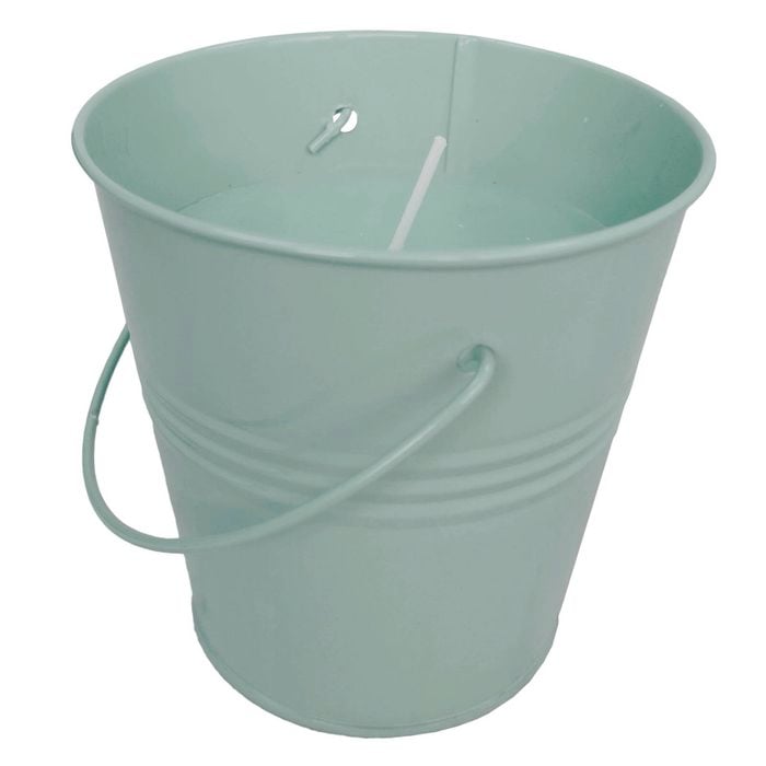 Marquee Blue Citronella Candle Steel Tin