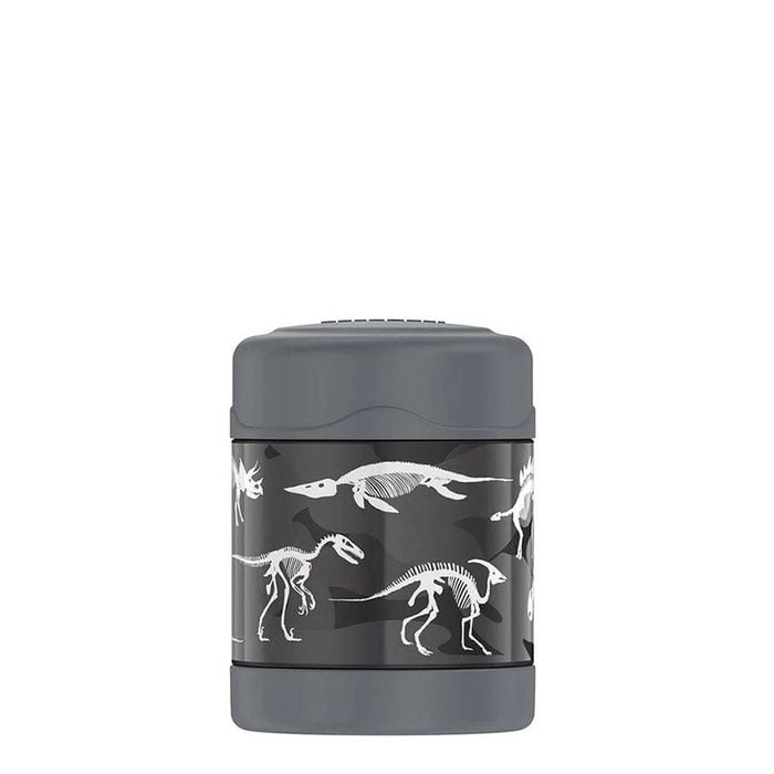 Thermos FUNtainer Stainless Steel Vacuum Insulated Food Jar  290ml  - Dinosaurs