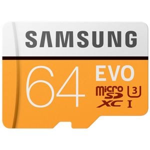 Samsung Evo 64GB Micro SD Card SDXC UHS-I 100MB/s Mobile Phone TF Memory Card 4K U1