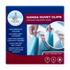 Kanga Quilt Clips Duvet/Doona/Quilt Cover Holders Double Pack Makes 2 Beds
