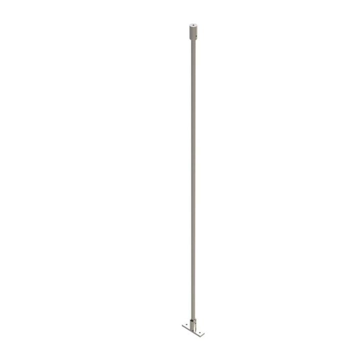 Emro Clear Anodised Shower Track Ceiling Support