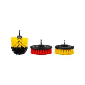 Ozito 3 Piece Drill Brush Set