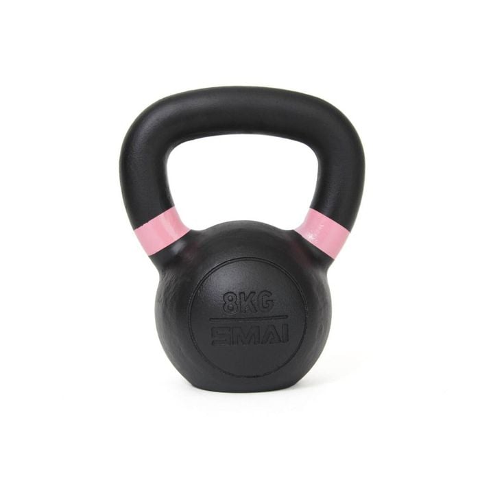 SMAI Cast Iron Kettlebell - 8kg - Black