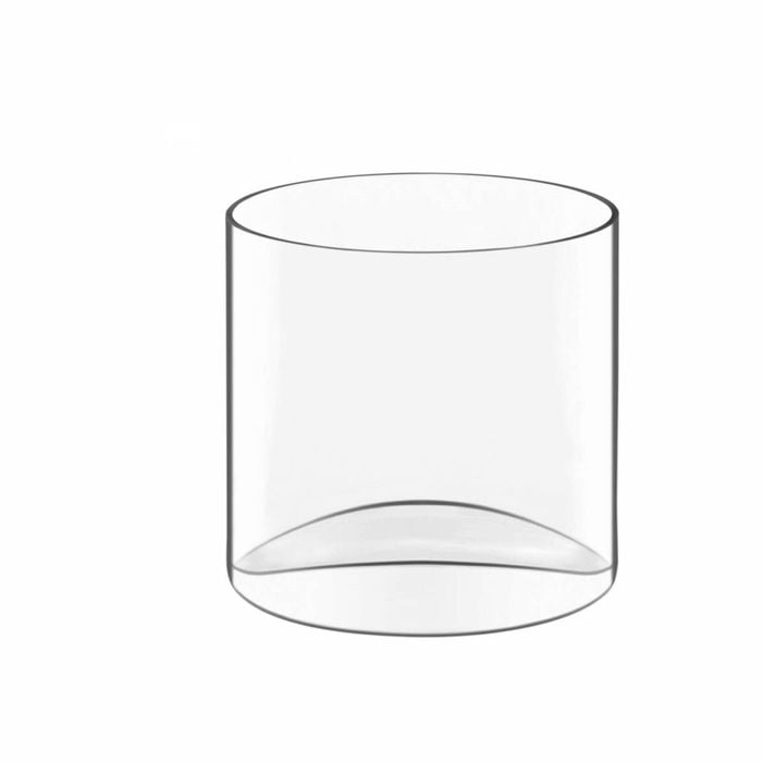 Luigi Bormioli Michelangelo Set 6 Glass Dessert Cups - Cube