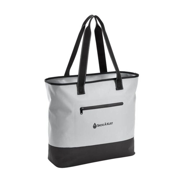 Skog A Kust Light Grey Totesak Waterproof Tote Bag Airtight Zipper 35l